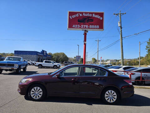 2012 Honda Accord for sale at Ford's Auto Sales in Kingsport TN