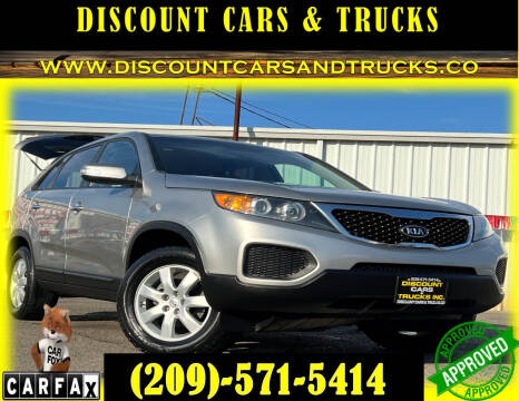 2013 Kia Sorento for sale at Discount Cars & Trucks in Modesto CA