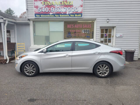 2016 Hyundai Elantra for sale at IKE'S AUTO SALES in Pulaski VA