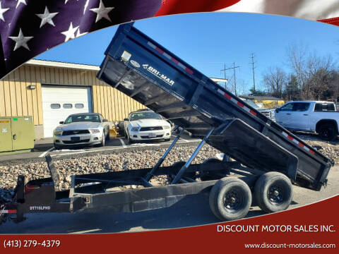 2021 BRI-MAR DT716LPHD-14  DUMP TRAILER for sale at Discount Motor Sales inc. in Ludlow MA