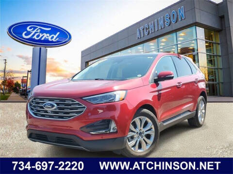 2022 Ford Edge for sale at Atchinson Ford Sales Inc in Belleville MI