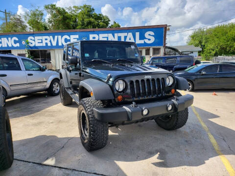 2012 Jeep Wrangler Unlimited for sale at MR B Motor Co in Brownsville TX