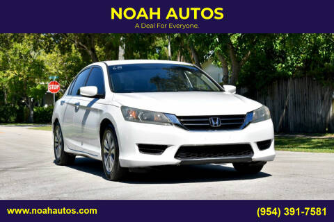 2015 Honda Accord for sale at NOAH AUTO SALES in Hollywood FL