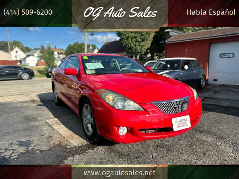 2004 Toyota Camry Solara for sale at OG Auto Sales in Milwaukee WI