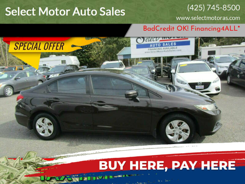 2014 Honda Civic for sale at Select Motor Auto Sales in Lynnwood WA