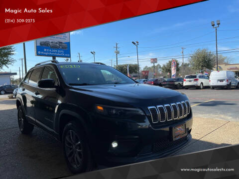 2019 Jeep Cherokee for sale at Magic Auto Sales in Dallas TX