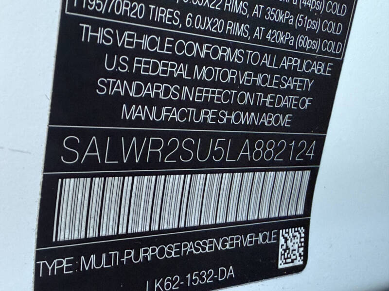 2020 Land Rover Range Rover Sport HSE