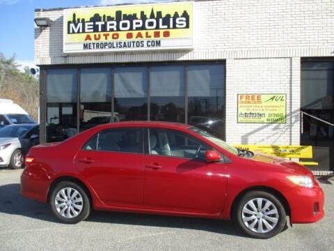 2012 Toyota Corolla for sale at Metropolis Auto Sales in Pelham NH