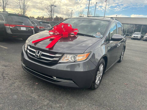 2017 Honda Odyssey for sale at Charlotte Auto Group, Inc in Monroe NC