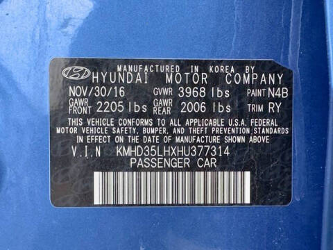 2017 Hyundai Elantra GT