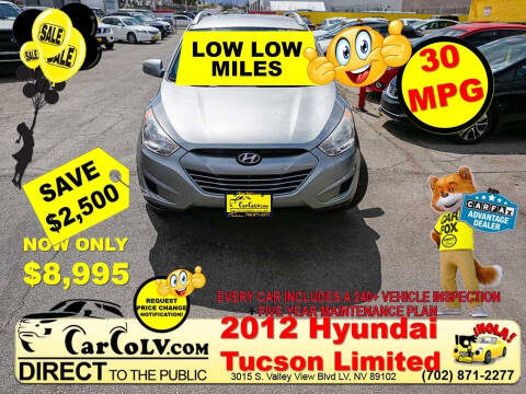 2012 Hyundai Tucson for sale at The Car Company in Las Vegas NV