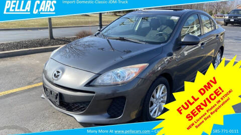 2012 Mazda MAZDA3 for sale at Pella Cars LLC in Brockport NY