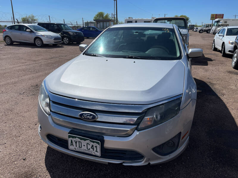 2012 Ford Fusion for sale at PYRAMID MOTORS - Fountain Lot in Fountain CO