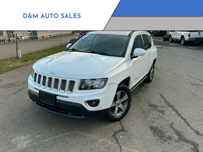 2017 Jeep Compass for sale at D&M AUTO SALES in West Seneca NY