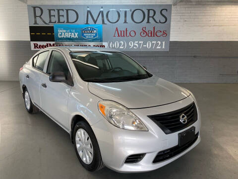 2014 Nissan Versa for sale at REED MOTORS LLC in Phoenix AZ