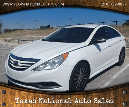 2014 Hyundai Sonata for sale at Texas National Auto Sales in San Antonio TX