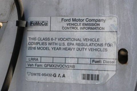 2016 Ford F-650 Super Duty