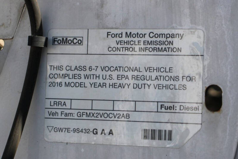 2016 Ford F-650 Super Duty