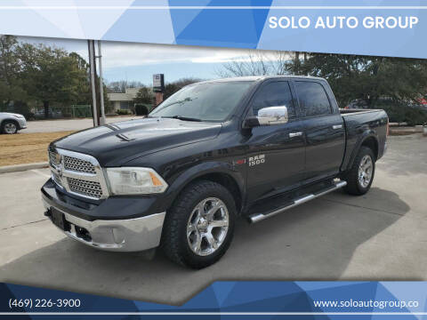 2015 RAM Ram Pickup 1500 for sale at Solo Auto Group in Mckinney TX