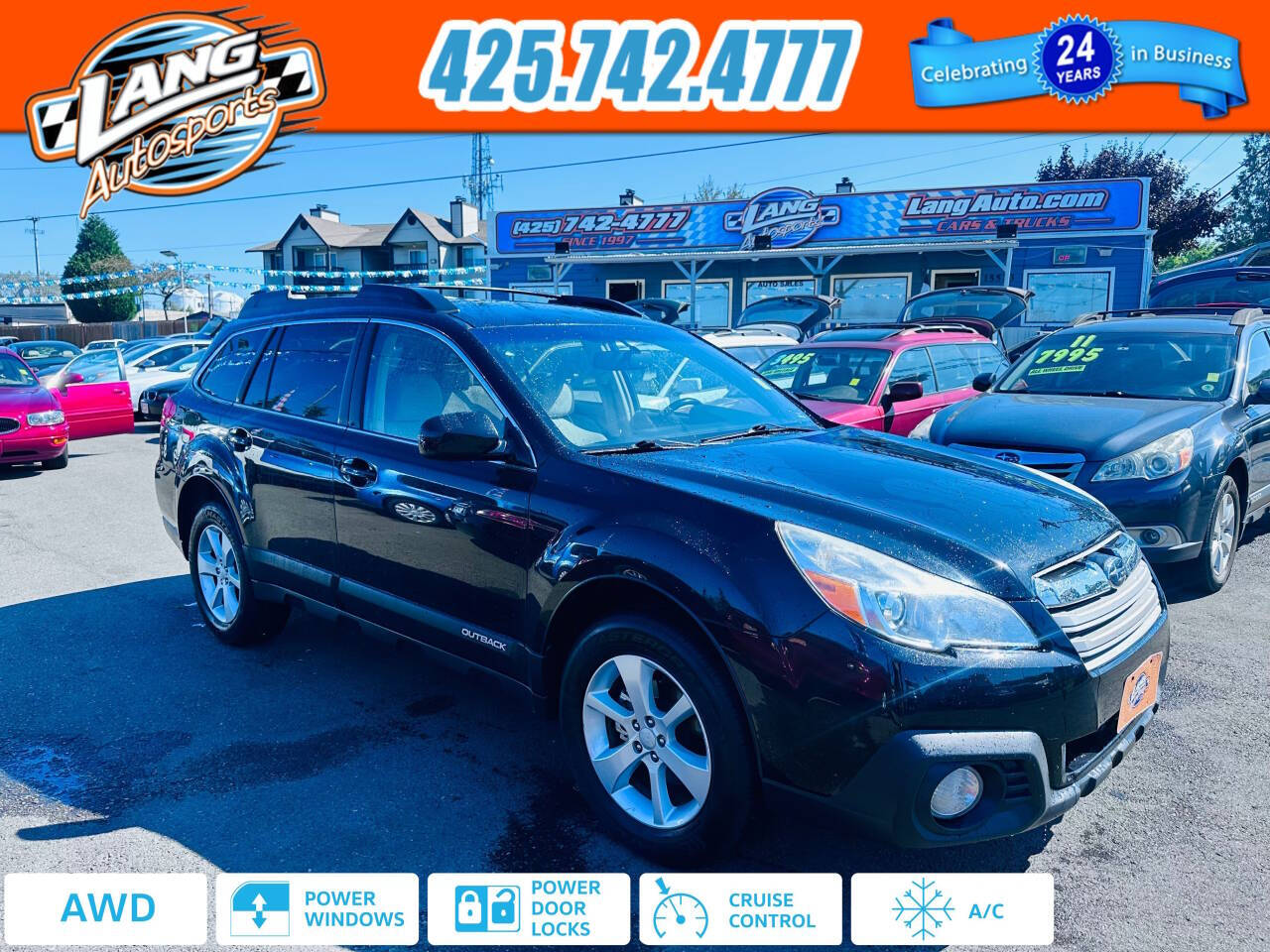 2013 Subaru Outback for sale at Lang Autosports in Lynnwood, WA