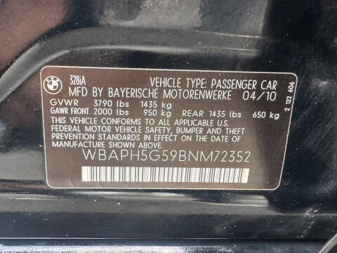 2011 BMW 3 Series 328i