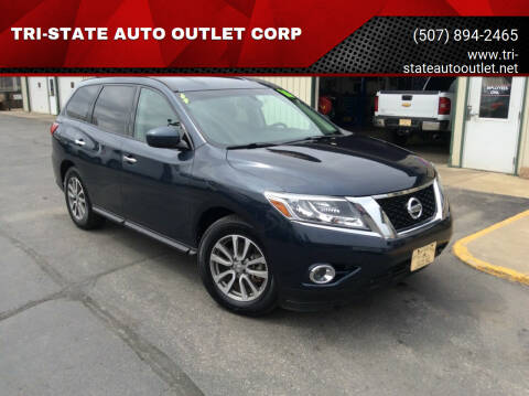 2016 Nissan Pathfinder for sale at TRI-STATE AUTO OUTLET CORP in Hokah MN