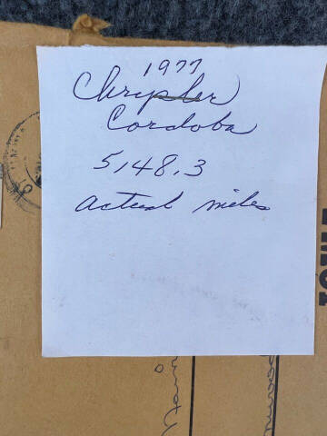 1977 Chrysler Cordoba