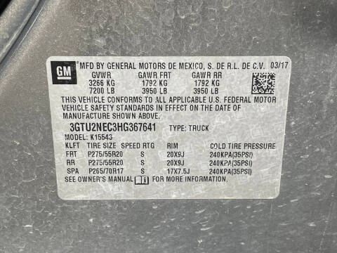 2017 GMC Sierra 1500