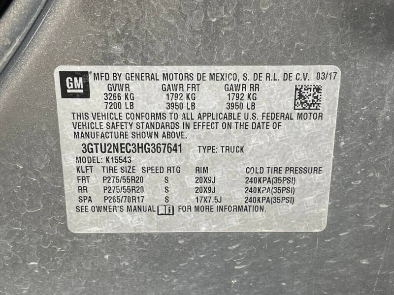 2017 GMC Sierra 1500