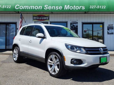 2013 Volkswagen Tiguan for sale at Common Sense Motors in Spokane WA