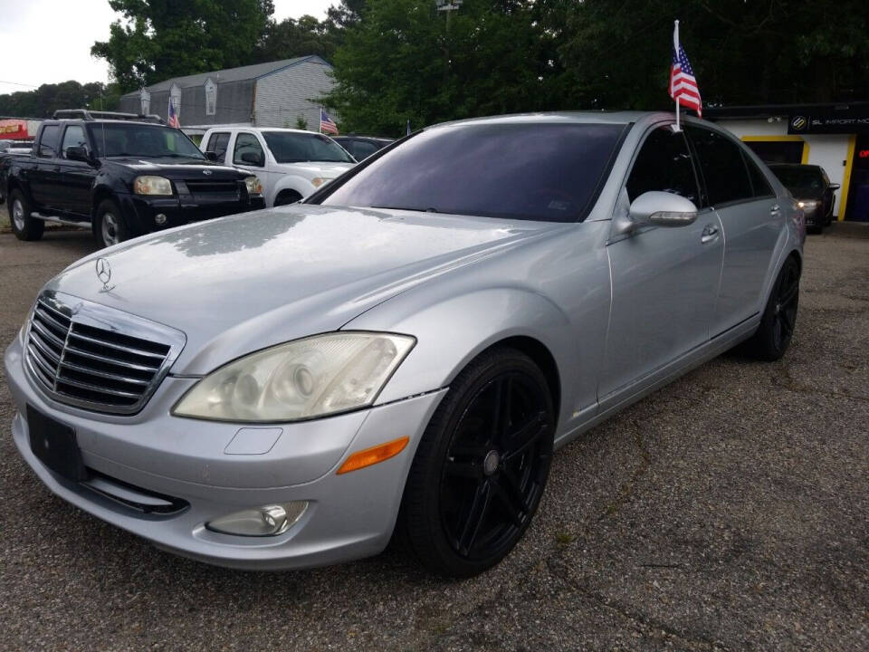 2007 Mercedes-Benz S-Class for sale at SL Import Motors in Newport News, VA