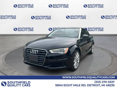 2015 Audi A3 for sale at SOUTHFIELD QUALITY CARS in Detroit MI