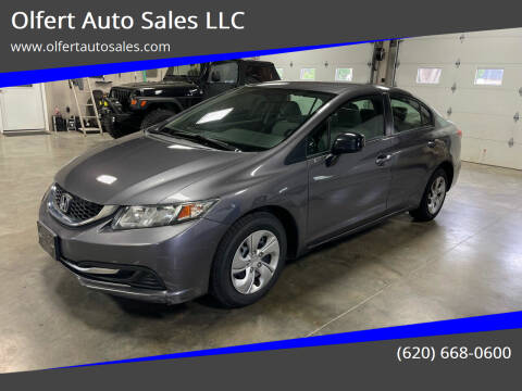 2015 Honda Civic for sale at Olfert Auto Sales LLC in Copeland KS