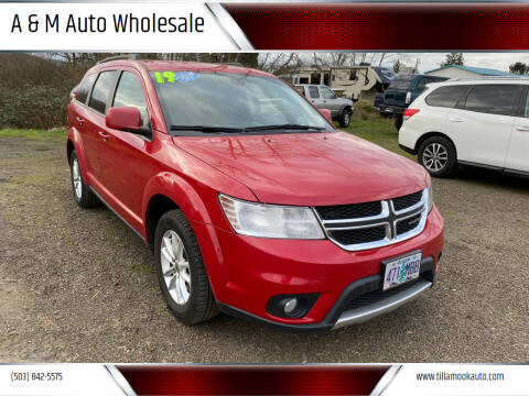 2019 Dodge Journey for sale at A & M Auto Wholesale in Tillamook OR