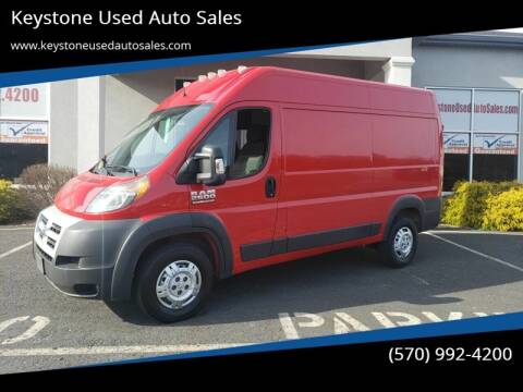 2015 RAM ProMaster Cargo for sale at Keystone Used Auto Sales in Brodheadsville PA