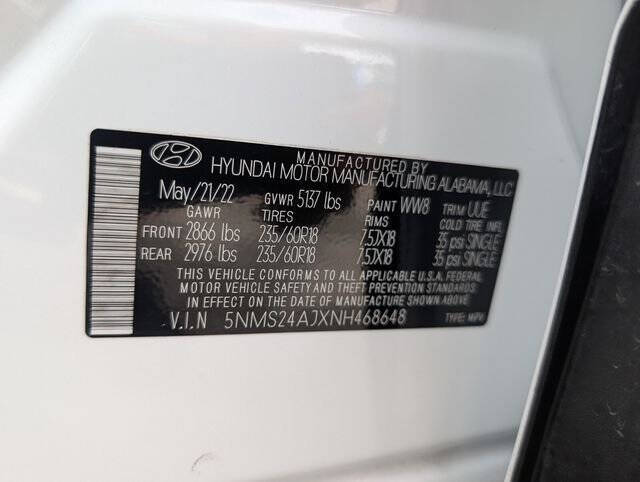 2022 Hyundai Santa Fe SEL