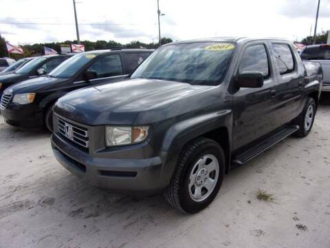 2007 Honda Ridgeline for sale at BUD LAWRENCE INC in Deland FL