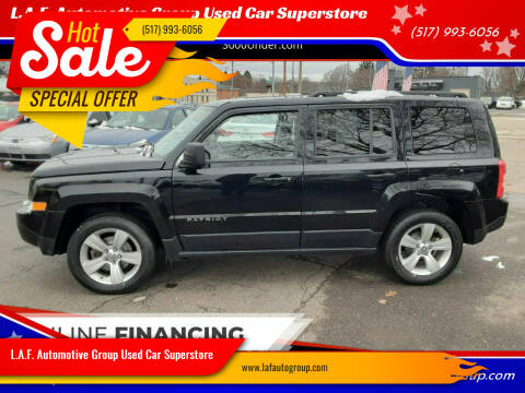 2014 Jeep Patriot for sale at L.A.F. Automotive Group Used Car Superstore in Lansing MI
