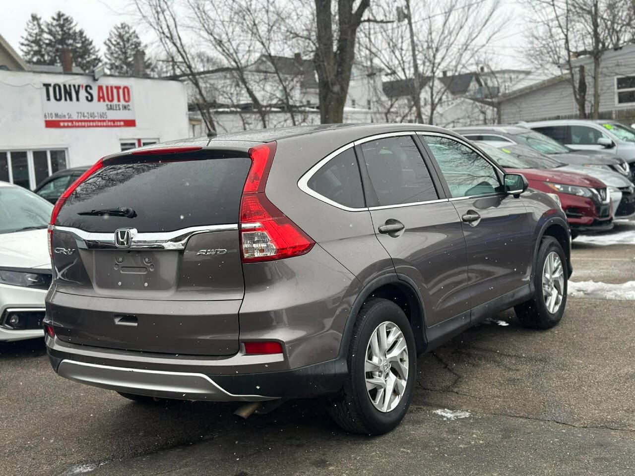 Brown 2016 Honda CR-V EX AWD EX 4dr SUV 11