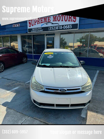 2010 Ford Focus for sale at Supreme Motors in Leesburg FL