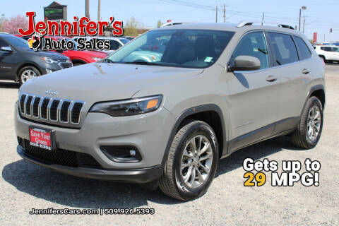 2019 Jeep Cherokee for sale at Jennifer's Auto Sales in Spokane Valley WA