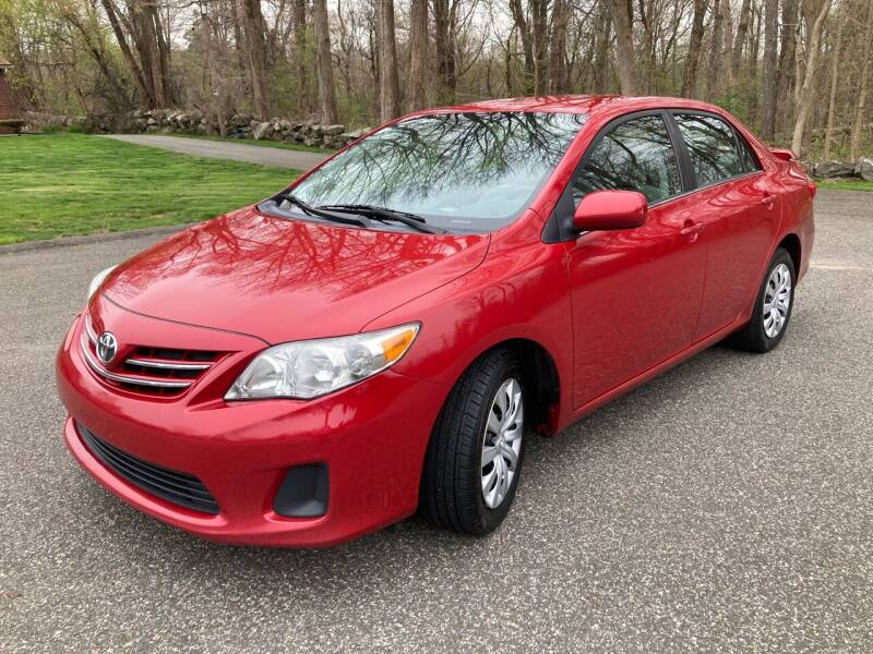 2013 Toyota Corolla for sale at Lou Rivers Used Cars in Palmer MA