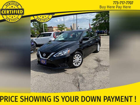 2017 Nissan Sentra for sale at AutoBank in Chicago IL