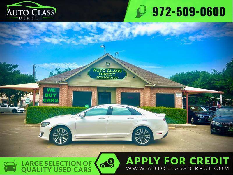 2017 Lincoln MKZ for sale at Auto Class Direct in Plano TX