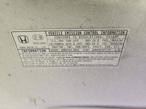 2016 Honda Odyssey EX
