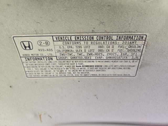 2016 Honda Odyssey EX