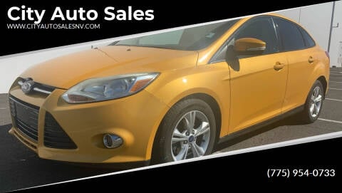 2012 Ford Focus for sale at City Auto Sales in Sparks NV