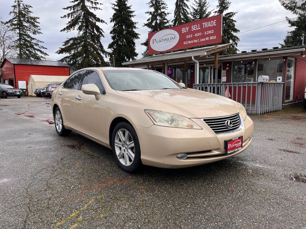 2007 Lexus ES 350 for sale at PLATINUM AUTO SALES INC in Lacey, WA