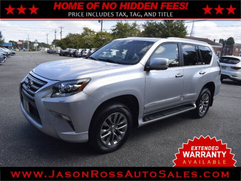 2017 Lexus GX 460 for sale at Jason Ross Auto Sales in Burlington NC