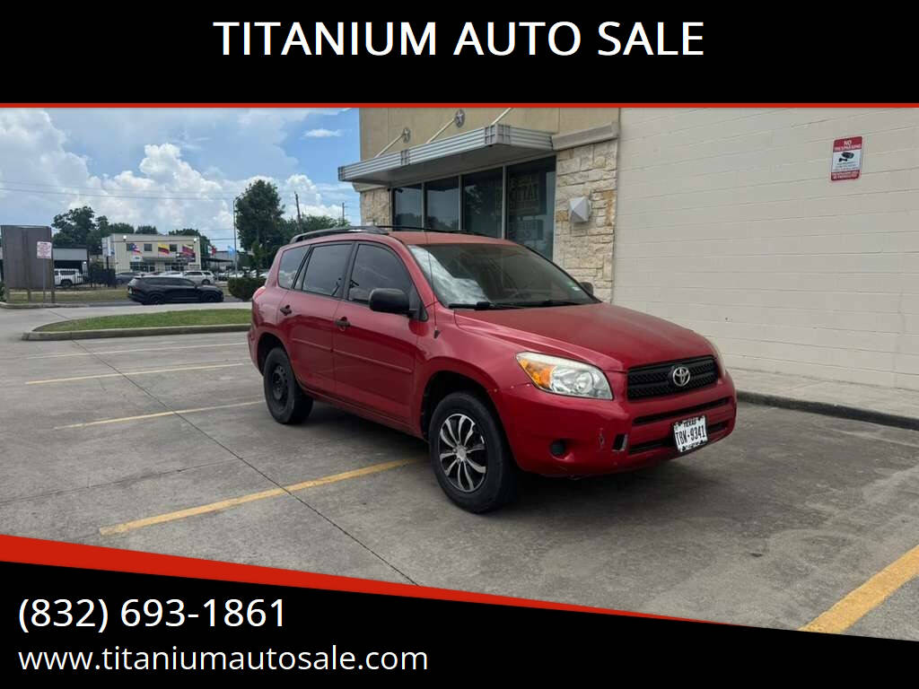 Red 2008 Toyota RAV4 Base Base 4dr SUV 1